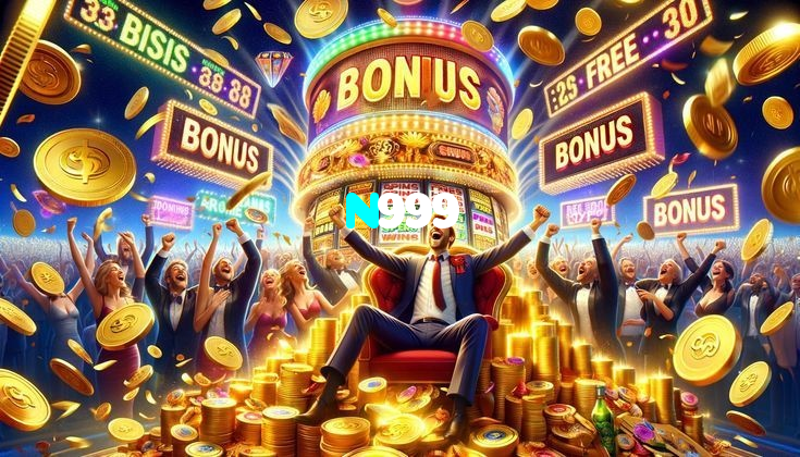 N999 خوش آمدید بونس +600% پیشکش موبائل ایپ کے پروموشن سیکشن میں دکھائی دیتی ہے۔